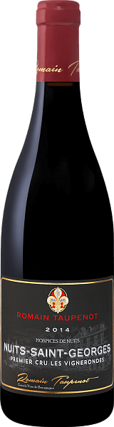 Les Vignerondes Hospices de Nuits Nuits Saint Georges 1er Cru AOC Romain Taupenot, 0.75 л в Москве