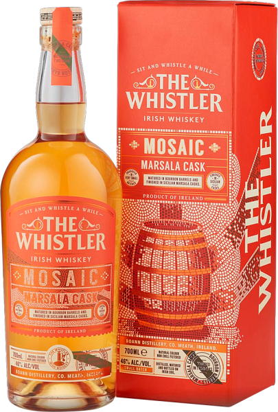 The Whistler Mosaic Marsala Cask Irish Whisky (Подарочная упаковка), 0.7 л в Москве