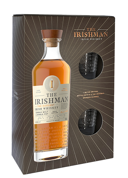 The Irishman The Harvest Blended Irish Whiskey (gift box with 2 glasses), 0.7 л в Москве