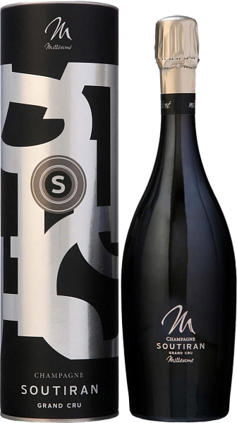 Soutiran Cuvee Millesimee Grand Cru Brut Champagne AOC (Подарочная упаковка), 0.75 л в Москве