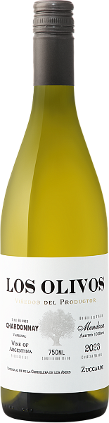 Los Olivos Chardonnay Mendoza Familia Zuccardi, 0.75 л в Москве