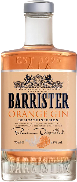 Barrister Orange Gin, 0.7 л в Москве