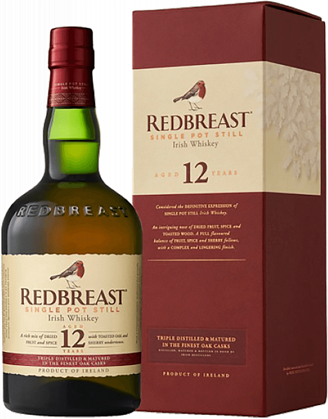 Redbreast Blended Irish Whiskey 12 y.o. (Подарочная упаковка), 0.7 л в Москве