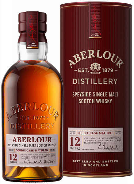 Aberlour Double Cask Matured Highland Single Malt Scotch Whisky 12  y.o. (Подарочная упаковка), 0.7 л в Москве