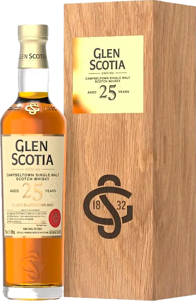 Glen Scotia Campbeltown 25 y.o. Single Malt Scotch Whisky (Подарочная упаковка), 0.7 л в Москве