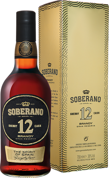 Soberano Gran Reserva 12 Gonzalez Byass (Подарочная упаковка), 0.7 л в Москве
