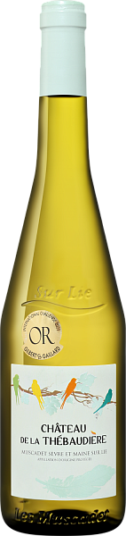 Chateau De La Thebaudiere Muscadet De Sevre Et Maine AOC Sur Lie, 0.75 л в Москве