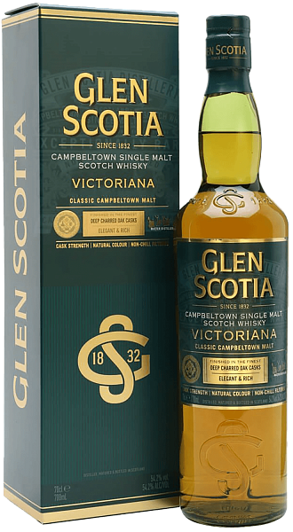 Glen Scotia Victoriana Single Malt Scotch Whisky (Подарочная упаковка), 0.7 л в Москве