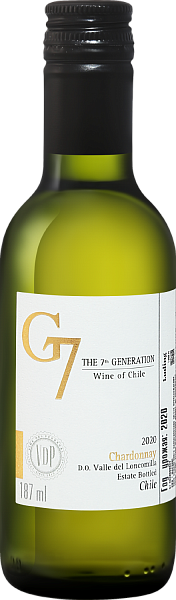 G7 Chardonnay Loncomilla Valley DO Viña del Pedregal, 0.187 л в Москве
