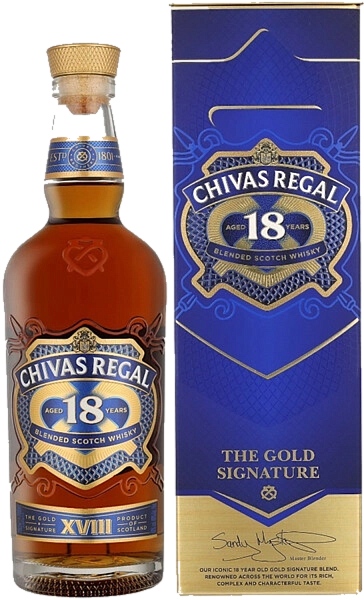 Chivas Regal 18 (Подарочная упаковка), 0.7 л в Москве