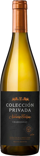 Вино Coleccion Privada Chardonnay Mendoza Bodega Navarrо Correas, 0.75 л в Москве
