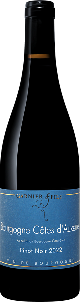 Pinot Noir Bourgogne Cotes d'Auxerre AOC Domaine Garnier & Fils, 0.75 л в Москве