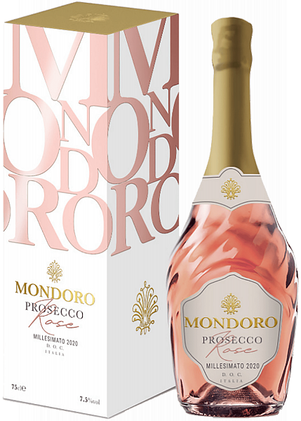 Mondoro Prosecco DOC Rose Campari (Подарочная упаковка), 0.75 л в Москве