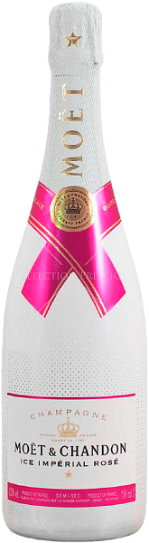 Игристое вино Moet & Chandon Ice Imperial Rose Champagne AOC, 0.75 л в Москве