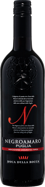 Duca della Rocca Negroamaro Puglia IGT Contri Spumanti, 0.75 л в Москве