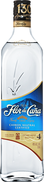 Flor de Cana 4 Extra Seco Licorera de Nicaragua, 0.75 л в Москве
