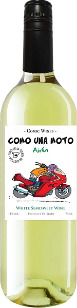 Como Una Moto Airen Semisweet Vinos & Bodegas, 0.75 л в Москве