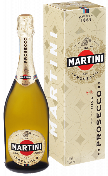Martini Prosecco DOC (Подарочная упаковка), 0.75 л в Москве