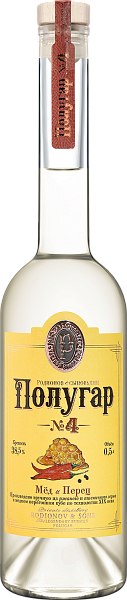 Polugar №4 Honey & Allspice, 0.5 л в Москве