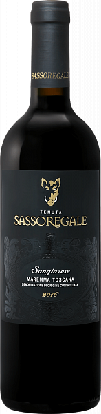 Sangiovese Maremma Toscana DOC Tenuta Sassoregale, 0.75 л в Москве
