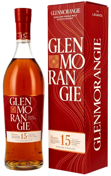 Glenmorangie Lasanta 12 y.o. single malt scotch whisky (Подарочная упаковка), 0.7 л в Москве
