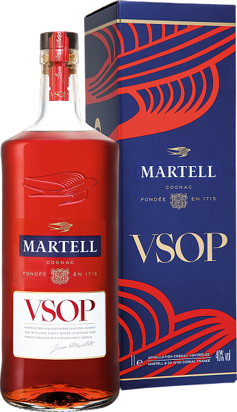 Martell VSOP (Подарочная упаковка), 1 л в Москве