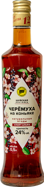 Shuyskaya Bird Cherry with Cognac, 0.5 л в Москве