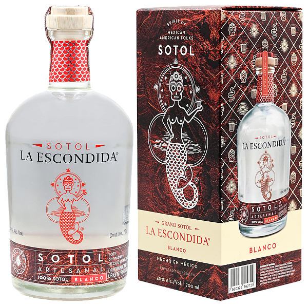 La Escondida Grand Mezcal 100% Sotol (Подарочная упаковка), 0.7 л в Москве