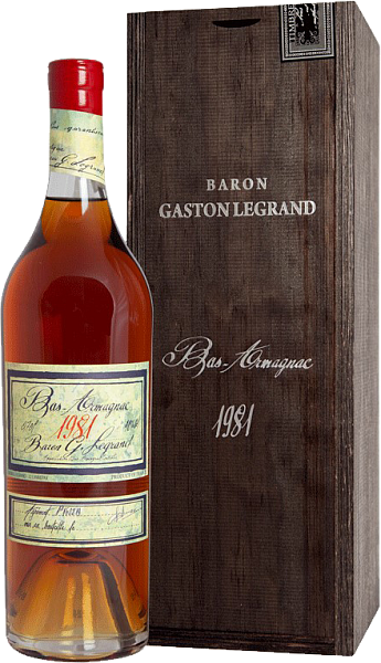 Baron Gaston Legrand 1981 Bas Armagnac (Подарочная упаковка), 0.7 л в Москве