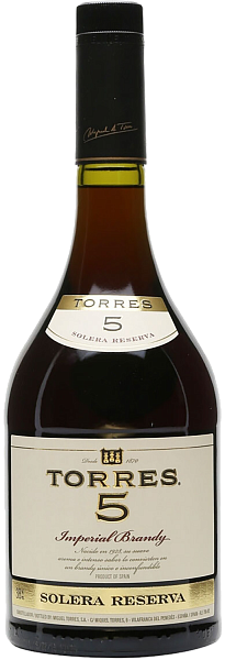 Torres 5 Solera Reserva, 0.5 л в Москве