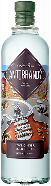 Antibrandy Love, Ginger and Rock'N'Roll, 0.5 л в Москве