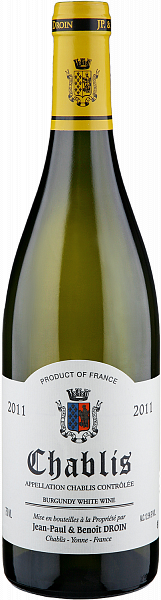 Chablis AOC Jean-Paul & Benoît Droin, 0.75 л в Москве