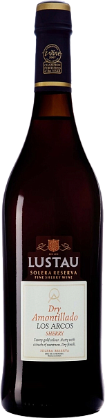 Los Arcos Dry Amontillado Solera Reserva Jerez DO Lustau, 0.75 л в Москве