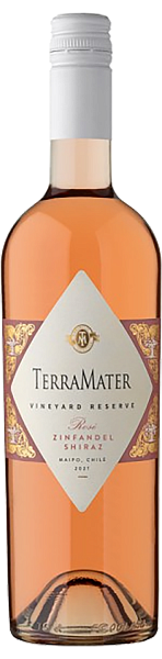 Zinfandel Shiraz Rose Vineyard Reserve Maipo Valley DO TerraMater, 0.75 л в Москве