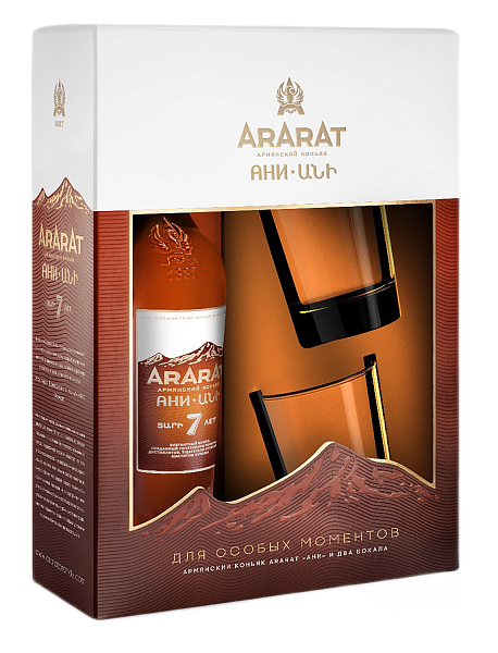 ARARAT Ani 7 y.o.(gift set with 2 glasses), 0.7 л в Москве