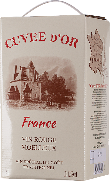Cuvee d’Or, 3 л в Москве