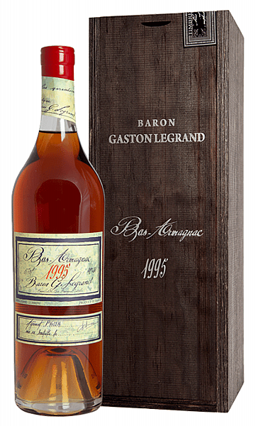 Baron Gaston Legrand 1995 Bas Armagnac (Подарочная упаковка), 0.7 л в Москве