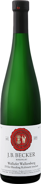 Вино Riesling Wallufer Walkenberg Kabinett Trocken Rheingau J.B.Becker, 0.75 л в Москве