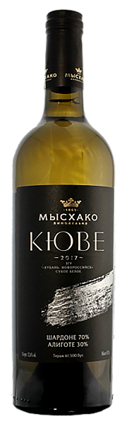 Cuvee Chardonnay-Aligote Kuban. Novorossiysk Myskhako, 0.75 л в Москве