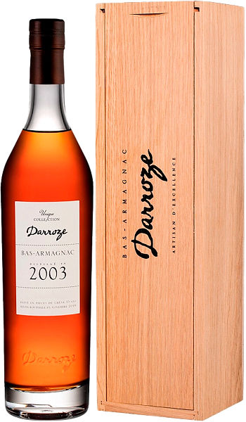Darroze Unique Collection 2003 Bas-Armagnac (wooden box), 0.7 л в Москве