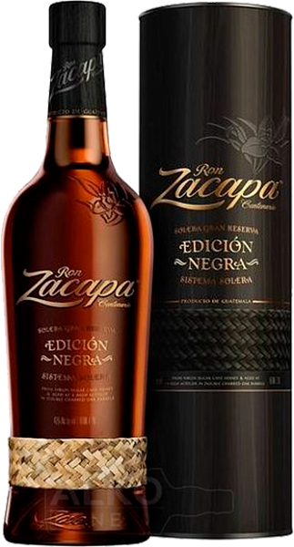 Zacapa Centenario Solera Gran Reserva Edicion Negra (Подарочная упаковка), 1 л в Москве