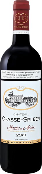 Вино Chateau Chasse-Spleen Moulis-en-Medoc AOC, 0.75 л в Москве