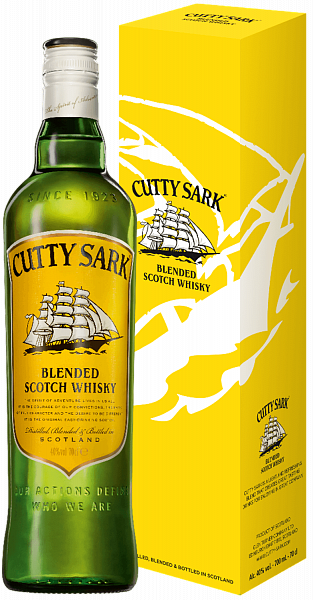 Cutty Sark Blended Scotch Whisky (Подарочная упаковка), 0.7 л в Москве