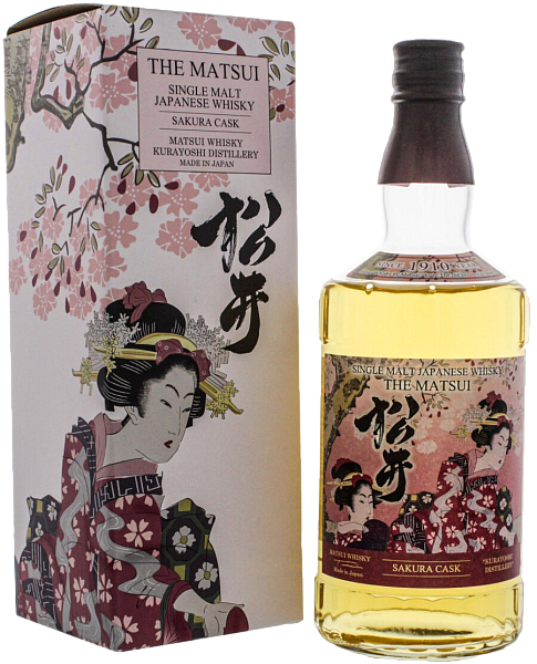 The Matsui Sakura Cask Single Malt Japanese Whisky (Подарочная упаковка), 0.7 л в Москве