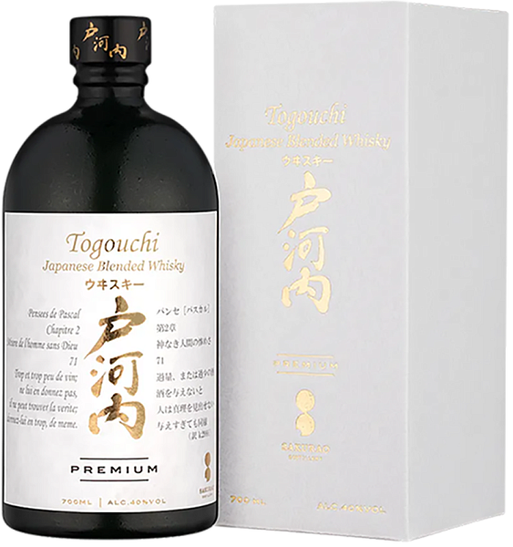 Togouchi Premium Blended Japanese Whisky (Подарочная упаковка), 0.7 л в Москве