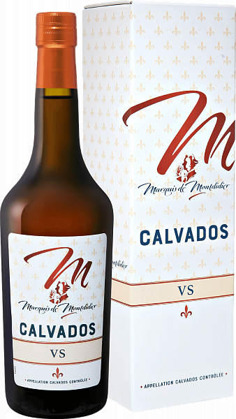 Marquis de Montdidier VS Calvados AOC (Подарочная упаковка), 0.7 л в Москве