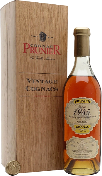 Prunier 1985 Fins Bois Cognac (wooden box), 0.7 л в Москве