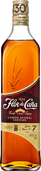 Flor de Cana 7 Gran Reserva Licorera de Nicaragua, 0.75 л в Москве