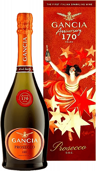 Gancia Dry Prosecco DOC (Подарочная упаковка), 0.75 л в Москве