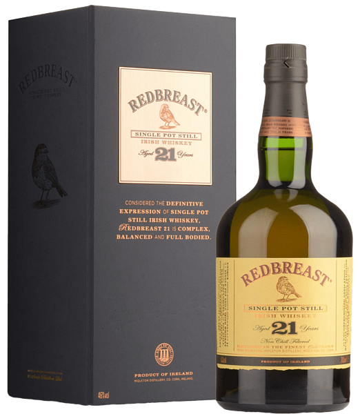 Redbreast Blended Irish Whiskey 21 y.o. (Подарочная упаковка), 0.7 л в Москве
